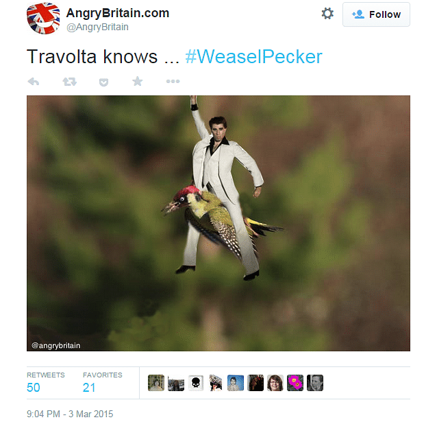 Travolta knows WeaselPecker, the super funny #weaselpecker memes you have to see!